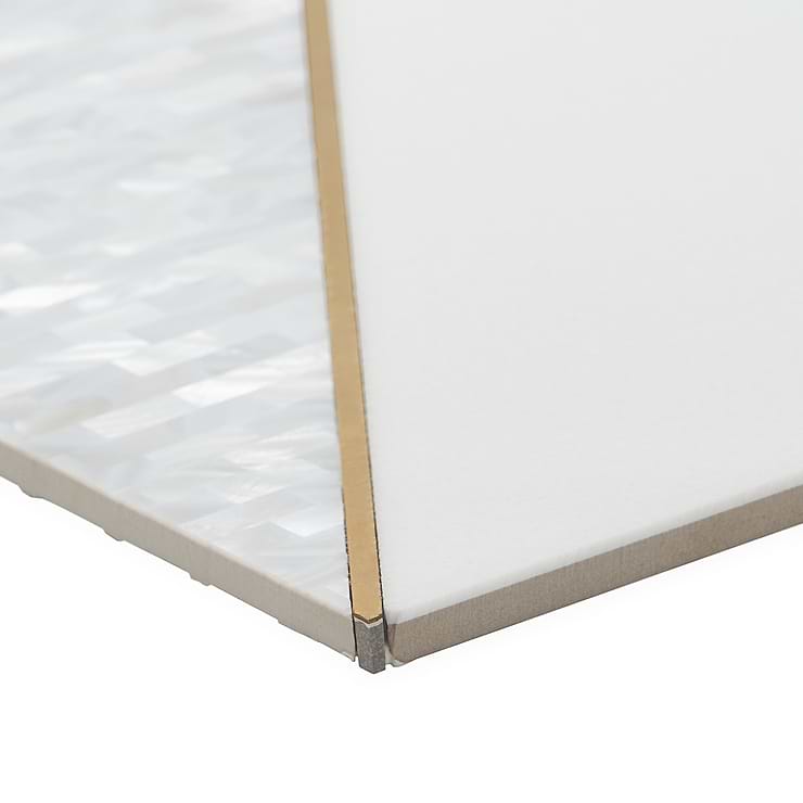 Timeless Perla Brass 12x18 Polished Tile By Elizabeth Sutton 