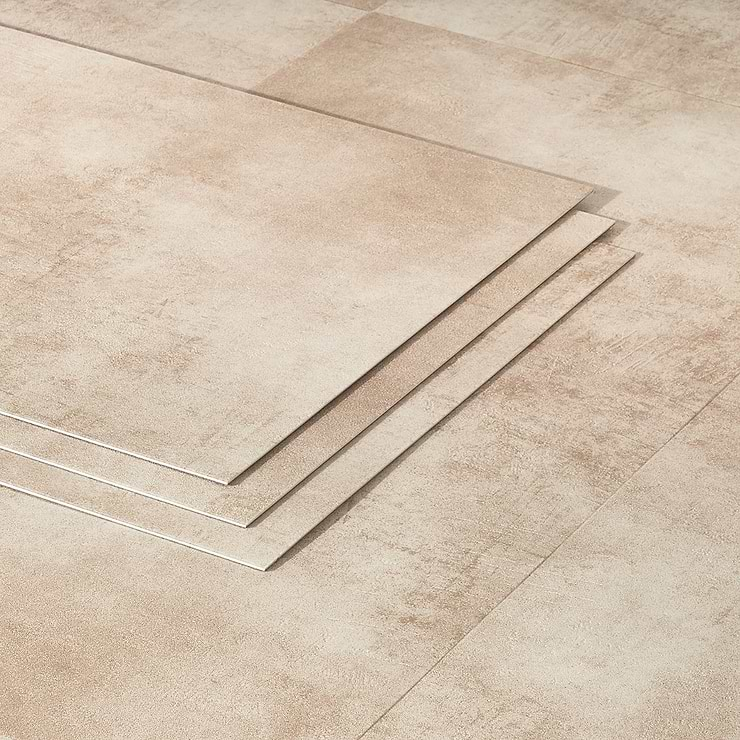 Katone Concreto Beige 18x36 Glue Down Luxury Vinyl Tile