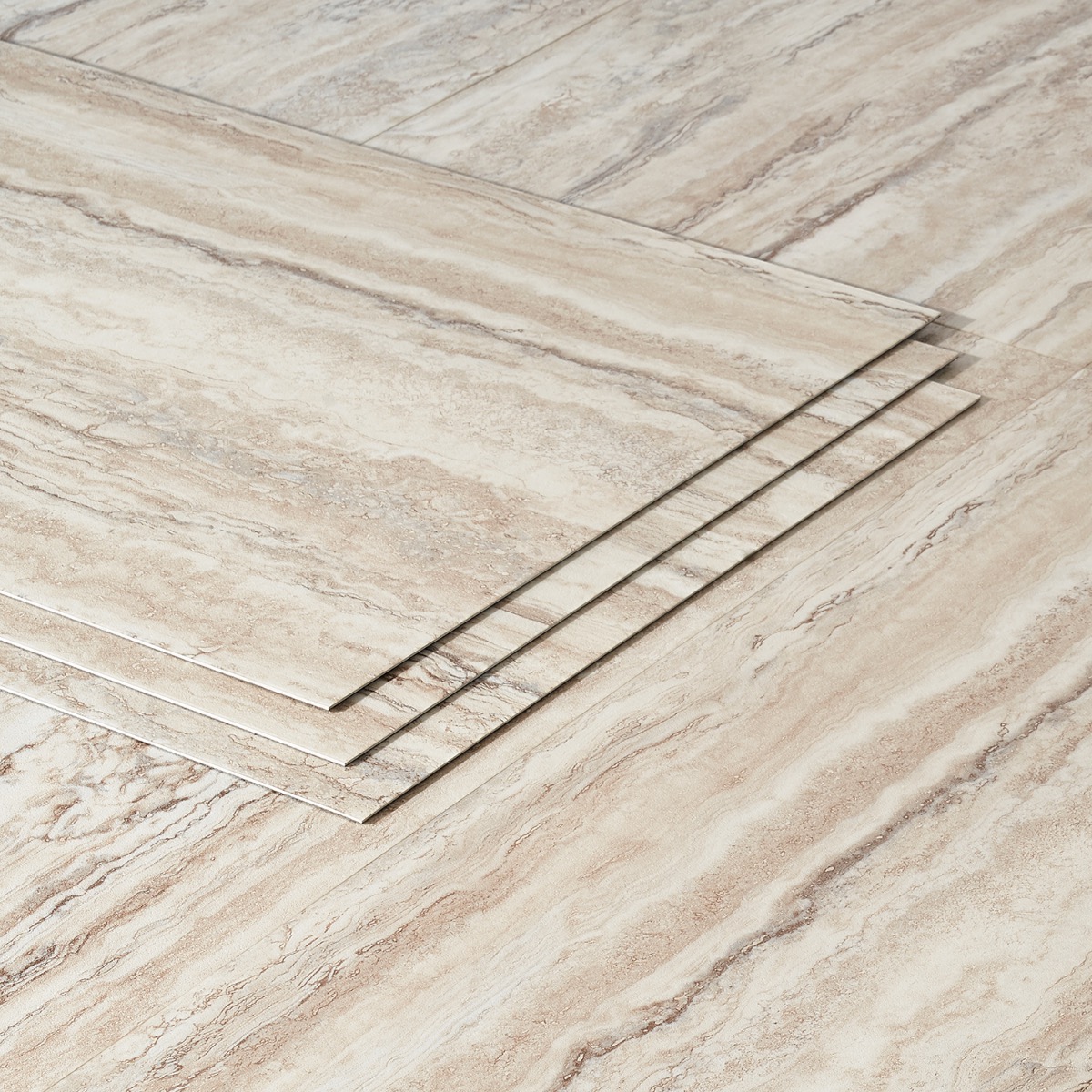 Katone Riverstone Camel 18x36 Glue Down Luxury Vinyl Plank Flooring