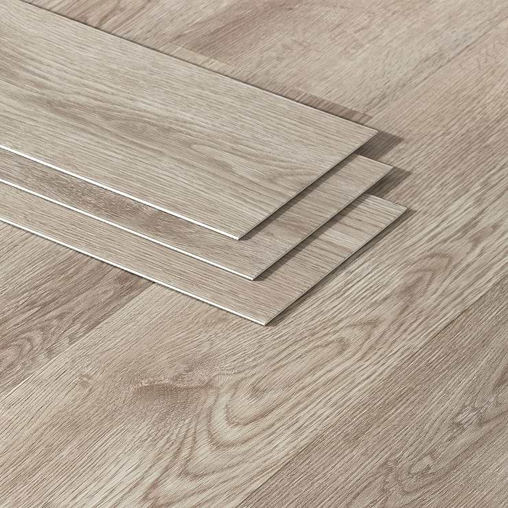 Katone Modern Oak Blanched Glue Down 6x48 Luxury Vinyl Plank Flooring