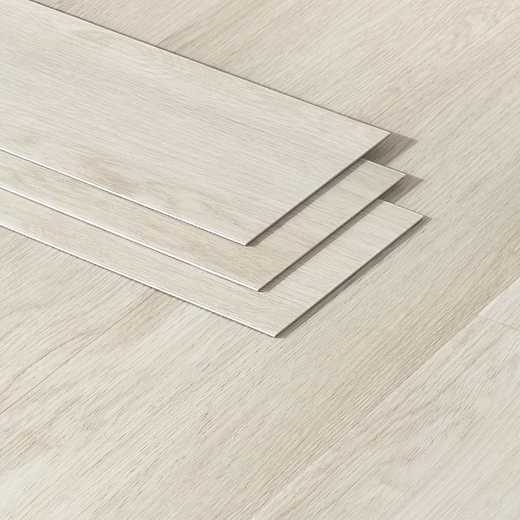 Katone Wash Oak White Glue Down 6x48 Luxury Vinyl Plank Flooring
