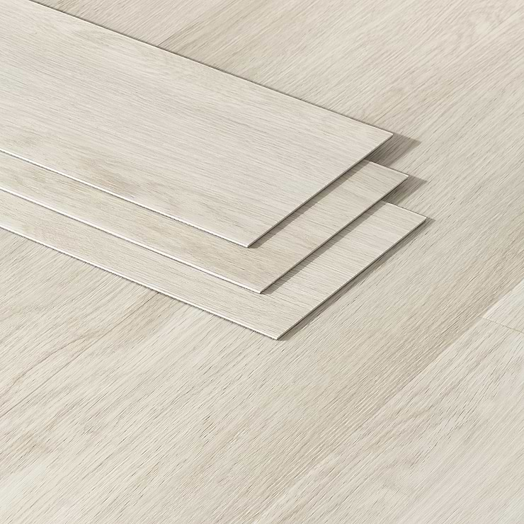 Katone Wash Oak White Glue Down 6x48 Luxury Vinyl Plank Flooring