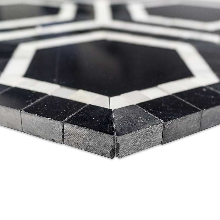 Nova Black Hole Marble Tile