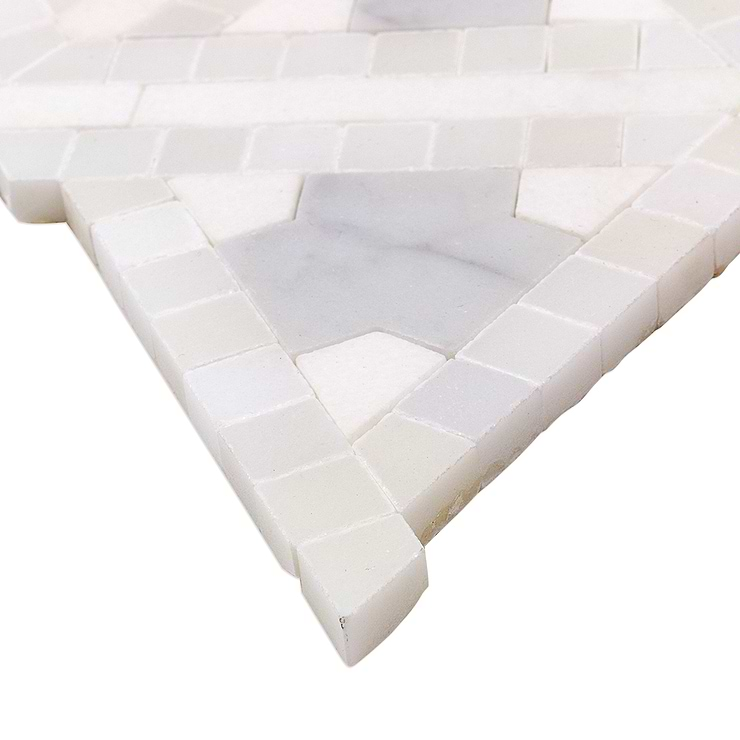 Winter Fresco White Polished Marble Tile