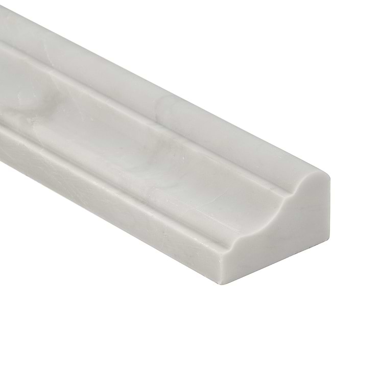 Ice Gray 2x12 Honed Marble Cornice Molding