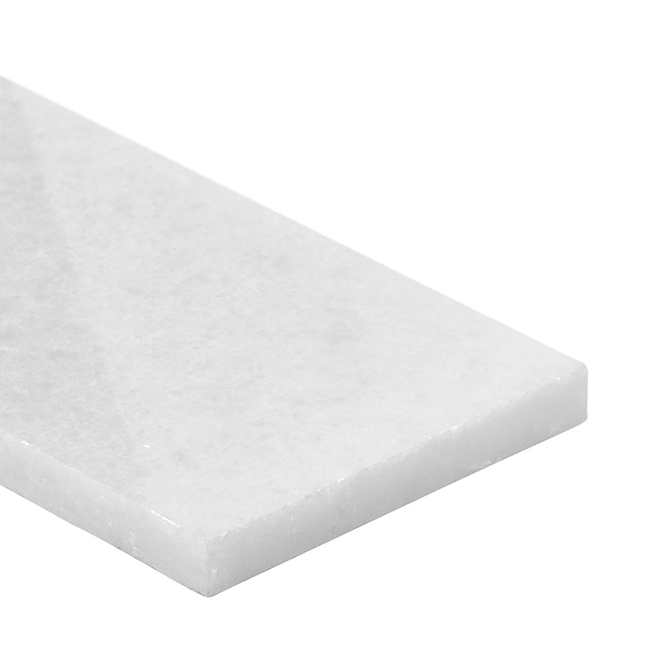 Snow White 3x6 Polished Marble Tile