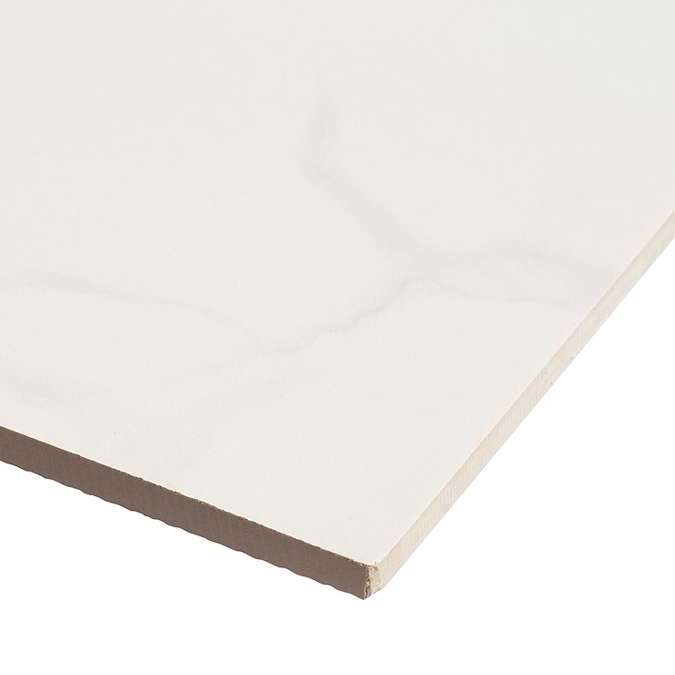 TileBarXL Marmi White Calacatta Honed 24"X48" Porcelain Tile