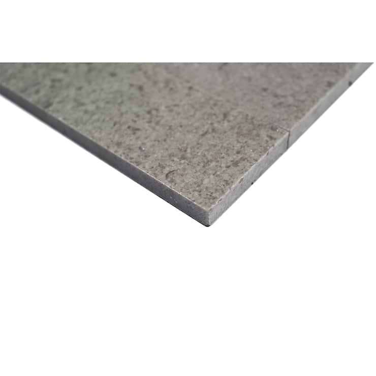 Brushed Stone Lady Gray 2x8 Marble Tile