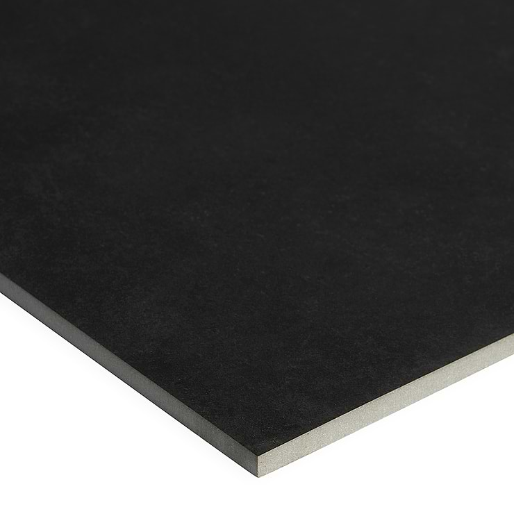 Lines Black 24x48 Matte Porcelain Tile