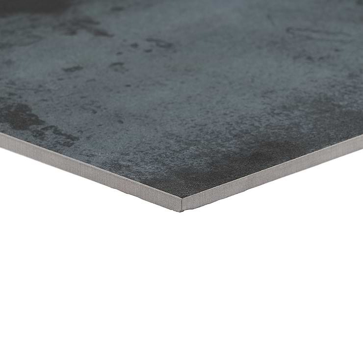 Hewlett Black Iron 12x24 Matte Porcelain Tile