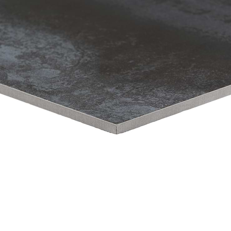 Hewlett Black Iron 24x24 Matte Porcelain Tile