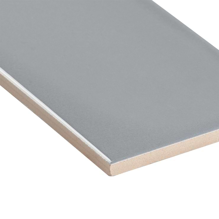 Park Hill Gray 4X12 Polished Porcelain Tile