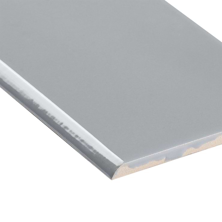 Park Hill Gray 4x12 Polished Porcelain Bullnose