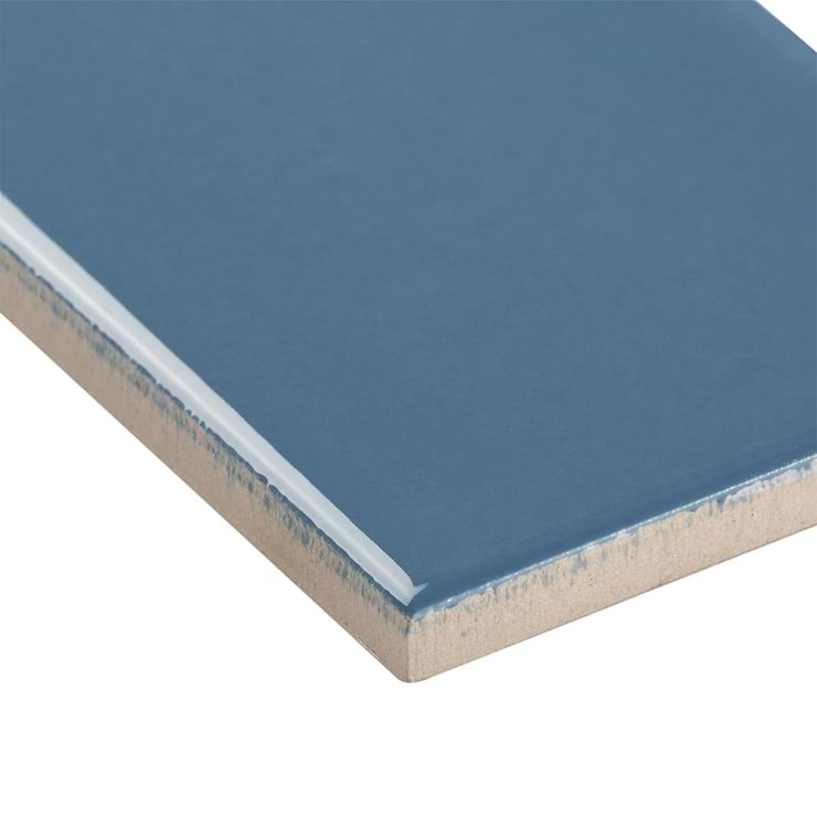 Park Hill Blue 3x6 Polished Porcelain Tile