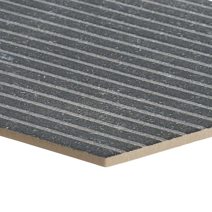 Texstone Deco Antracita Dark Gray 9" Porcelain Matte Hexagon Tile