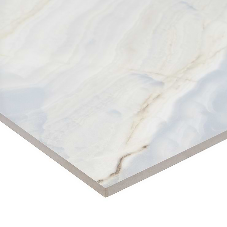 Lumina Onyx Opera Blue 24x24 Polished Porcelain Tile