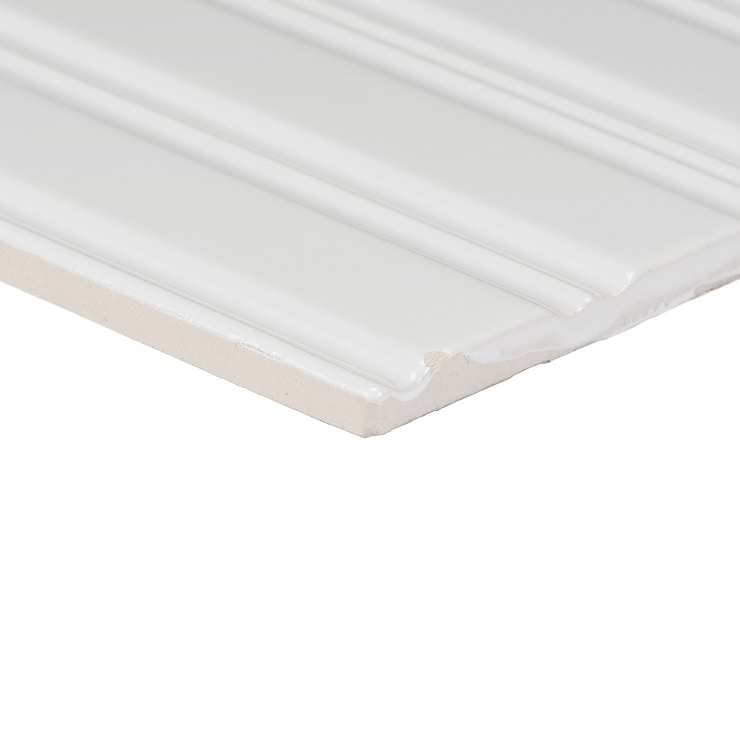 Vivir Panna 8x32 Polished Ceramic Beadboard