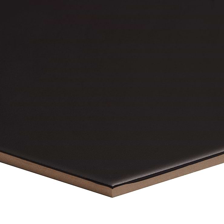 Symetro Hexagon Black 10" Matte Porcelain Tile