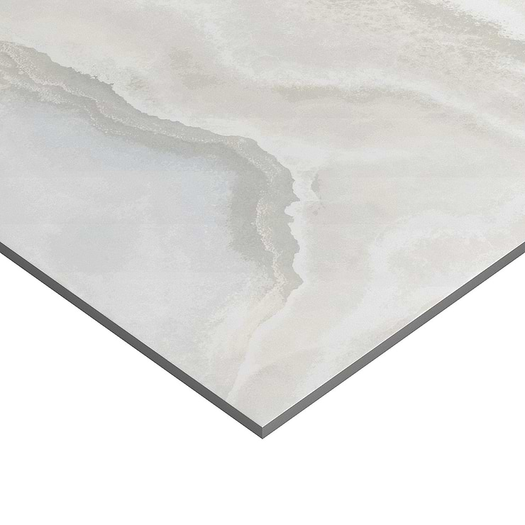 Jewel Onyx White 24x48 Polished Porcelain Tile