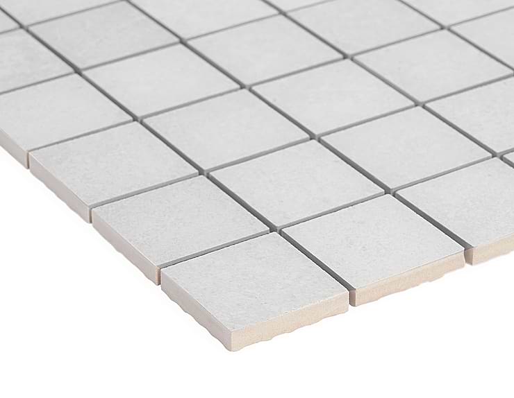 Fordham Bianco 2x2 White Matte Porcelain Mosaic for Floor and Wall