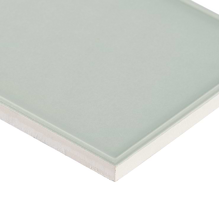 Stacy Garcia Maddox Frame Mineral Green 4x8 Matte Ceramic Wall Tile