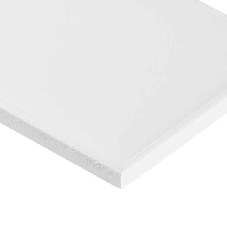 Stacy Garcia Maddox Frame White 4x8 Matte Ceramic Wall Tile