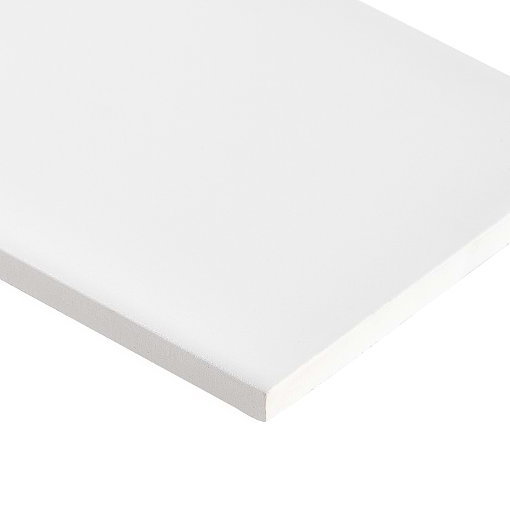 Stacy Garcia Maddox White 4x8 Matte Ceramic Wall Tile