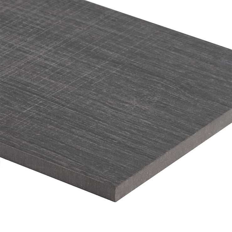Kenridge Black 8x48 Wood Look Matte Porcelain Tile