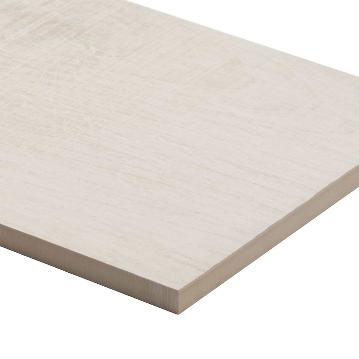 Kenridge White 8x48 Wood Look Matte Porcelain Tile