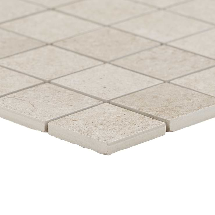 Bronx Sand 2x2 Matte Porcelain Mosaic Tile