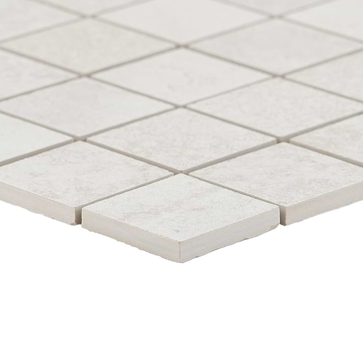 Bronx White 2x2 Matte Porcelain Mosaic Tile