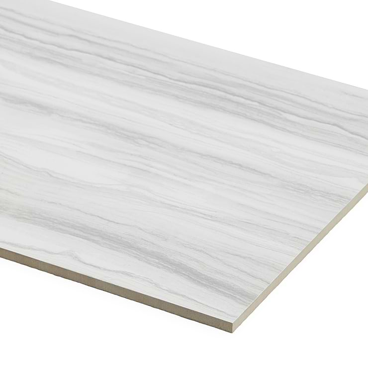 DreamStone Luminus White 12x24 Matte Porcelain Tile