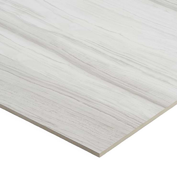 DreamStone Luminus White 24x48 Polished Porcelain Tile