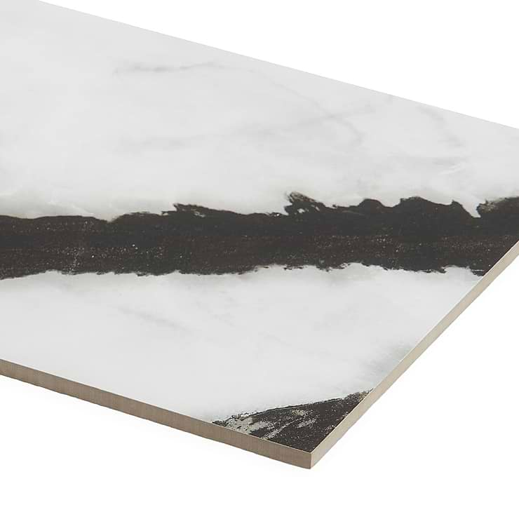 DreamStone Panda White 12x24 Matte Porcelain Tile