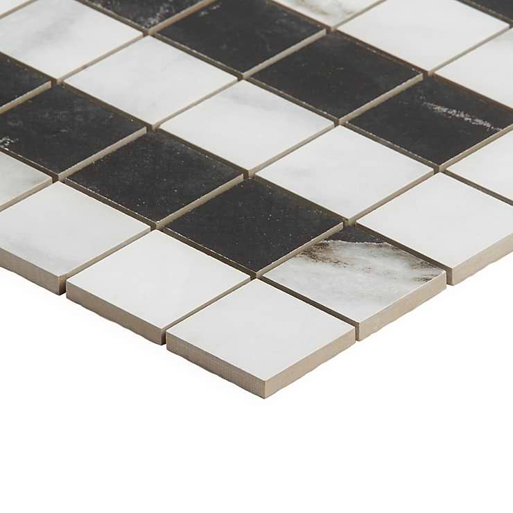 DreamStone Panda White 2x2 Matte Porcelain Mosaic