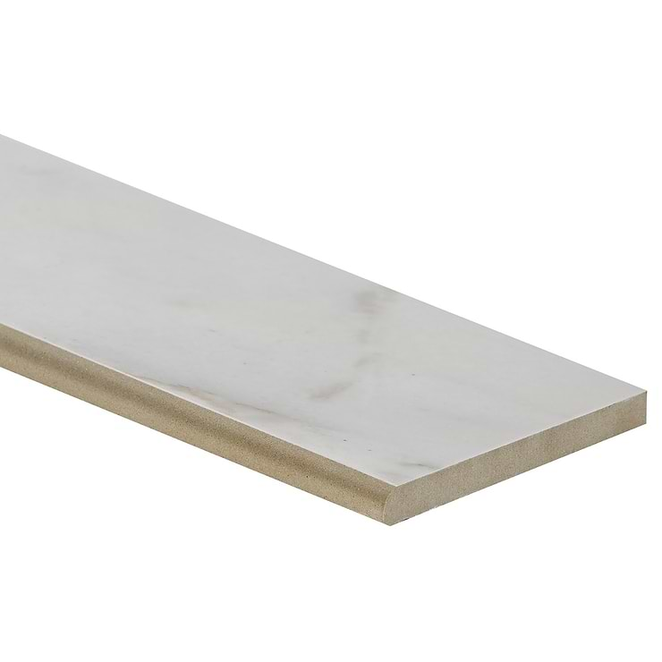 DreamStone Panda White 3x24 Polished Porcelain Bullnose