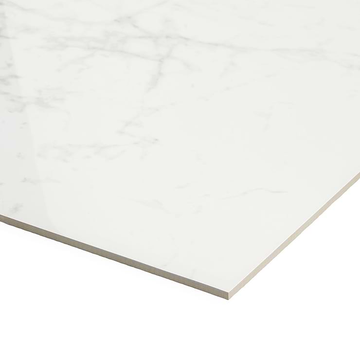 DreamStone Statuario Venato 24x24 Polished Porcelain Tile