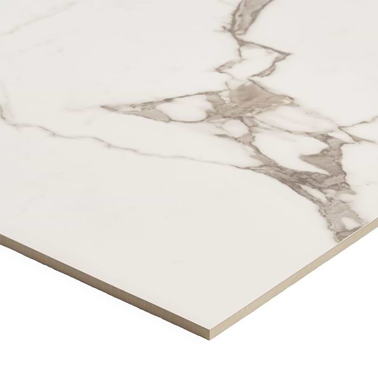 DreamStone Statuario Venato 24x48 Polished Porcelain Tile