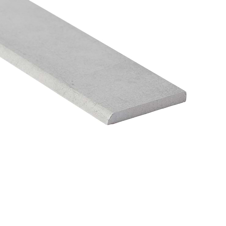 Bond Nimbus Silver 3x24 Matte Porcelain Bullnose