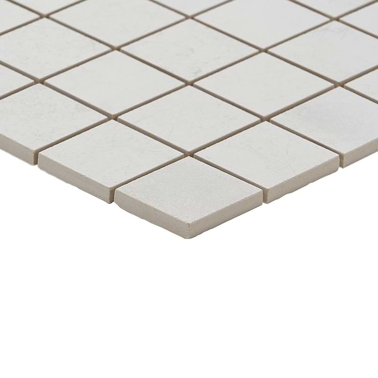 Bond Palladium Light Gray 2x2 Matte Porcelain Mosaic Tile