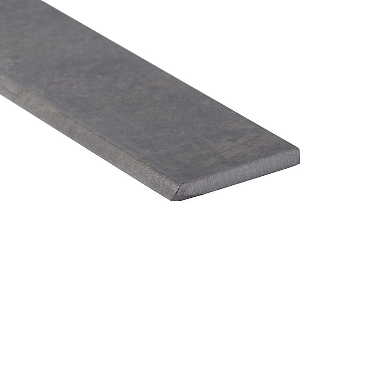 Bond Venom Black Charcoal 3x24 Matte Porcelain Bullnose