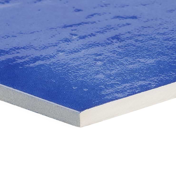 Cavallo Poseidon Blue 7" Hexagon Glossy Porcelain Tile