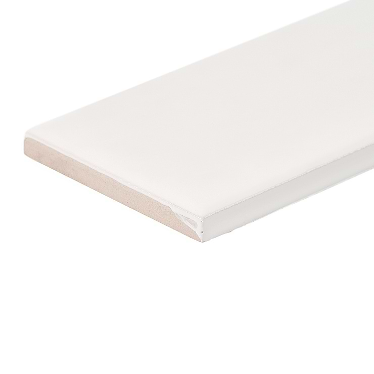 Chance White 2x12 Polished Ceramic Tile