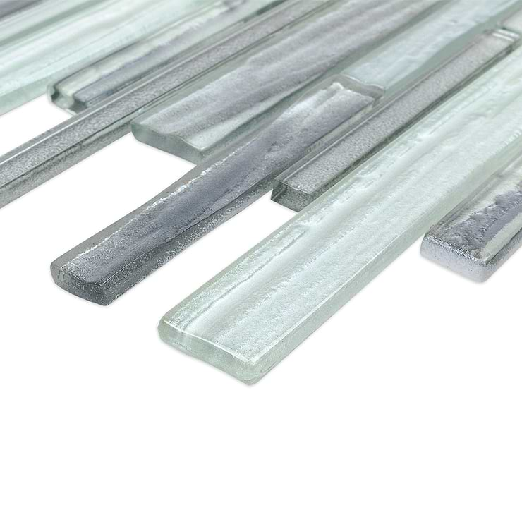 Mangata Glacial November Skies Planks Glass Tile