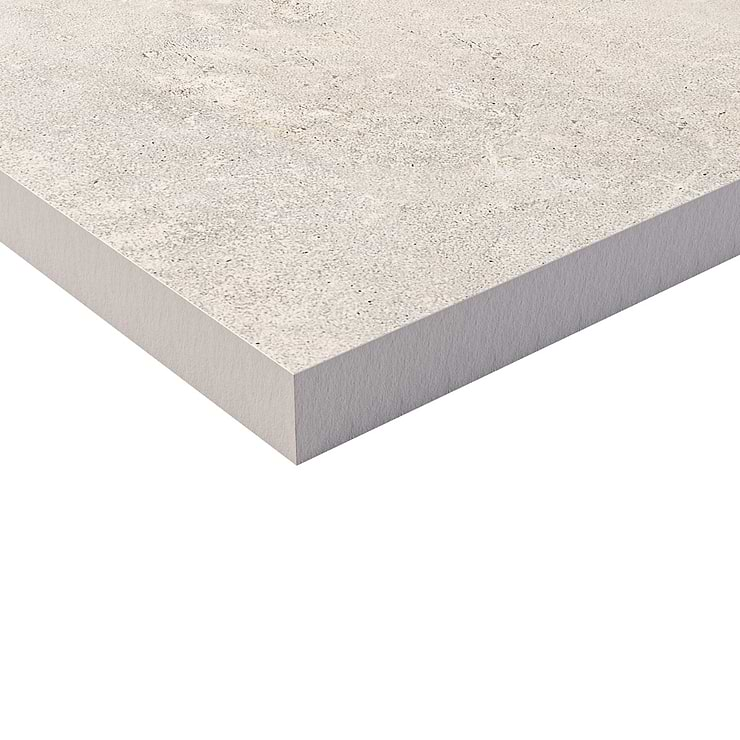 Trail Clay White 24x24 Textured Porcelain 2CM Outdoor Paver