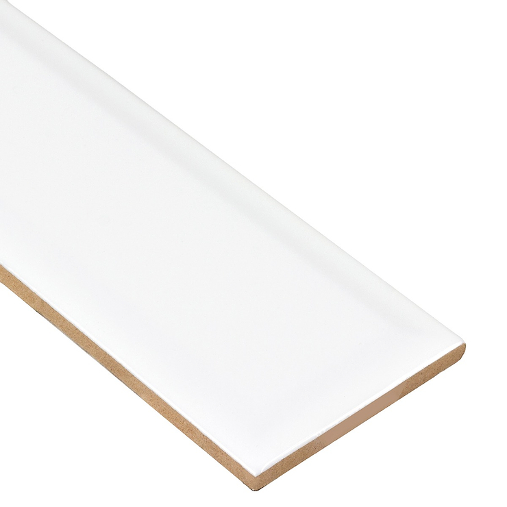 Astoria Beveled Brilliant White 3x9 Glossy Ceramic Subway Tile