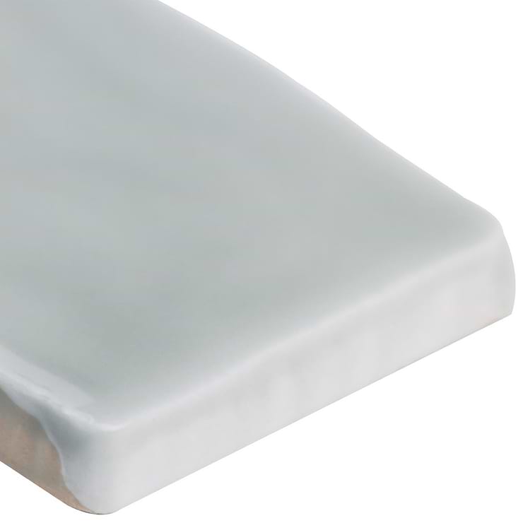 Sample of Seaport Chameleon Sage Gray 2x10 Polished Ceramic Tile [$7.99 per sq. ft.]