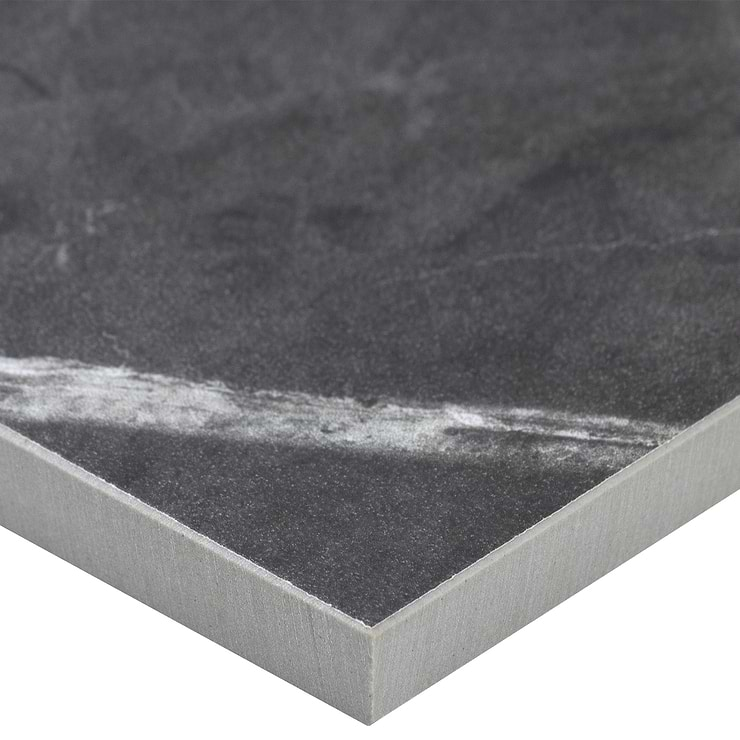 Marble Tech Amani Grey 12x24 Matte Marble Look Porcelain TIle