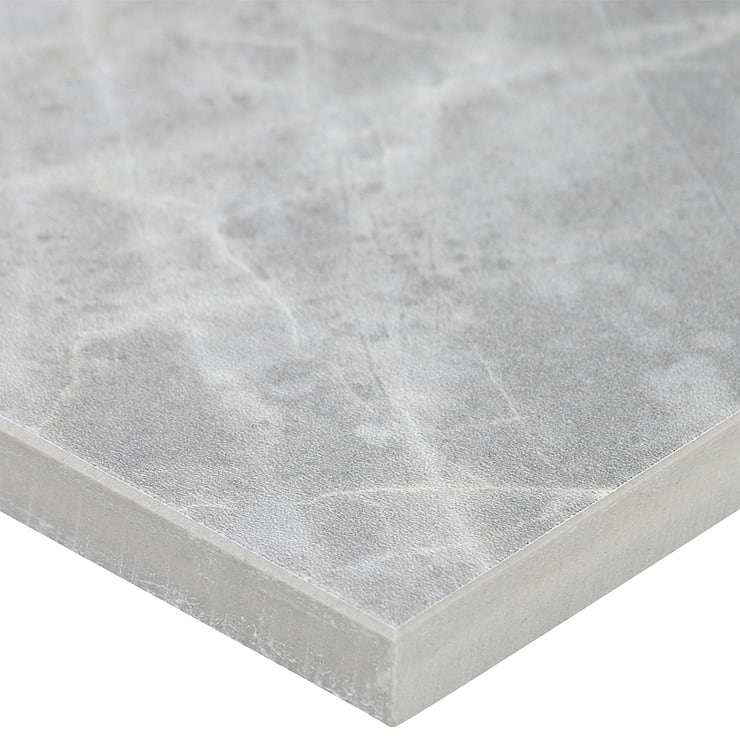 Marble Tech Grigio Imperiale 12x24 Matte Marble Look Porcelain Tile