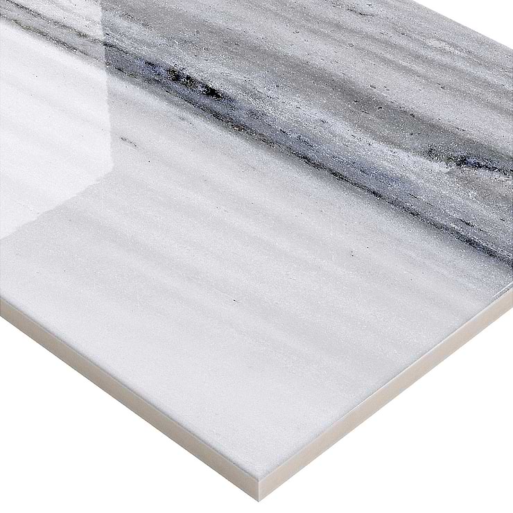 Everest Blue 8x24 Polished Ceramic Tile